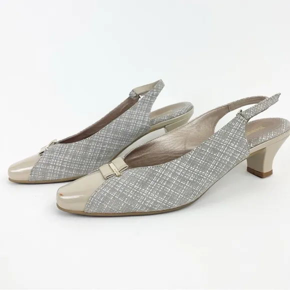 BeautiFeel Slingback Kitten Heels Size 41