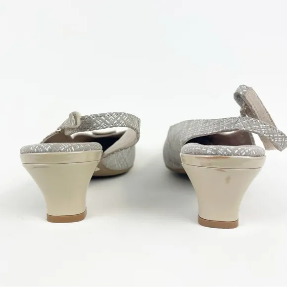 BeautiFeel Slingback Kitten Heels Size 41
