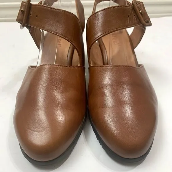 BeautiFeel Leather Slingback Heels