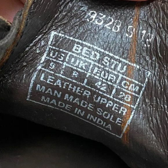 Bed Stu Wingtip Oxfords Size 9