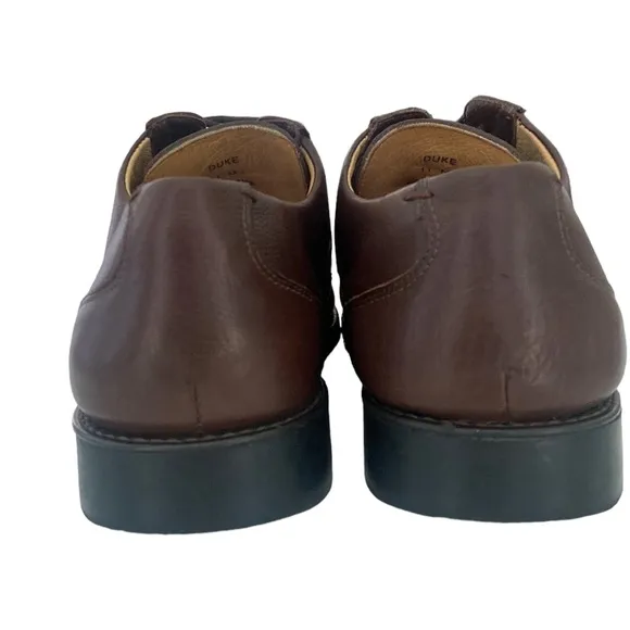 Belvedere Duke Brown Leather Cap Toe Oxfords