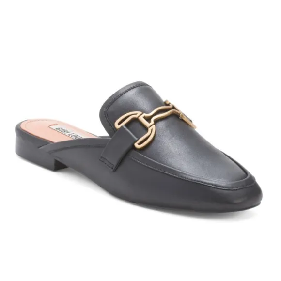 BIBI LOU Leather Flat Mules
