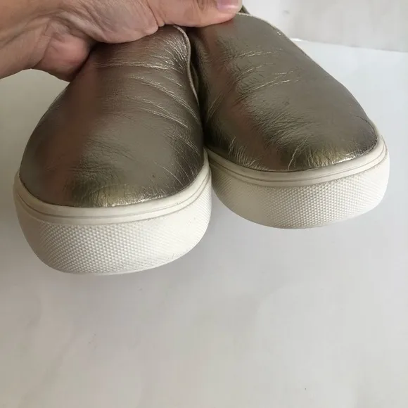 Birdies Women’s Swift Leather Slip-On Sneaker Size 10.5