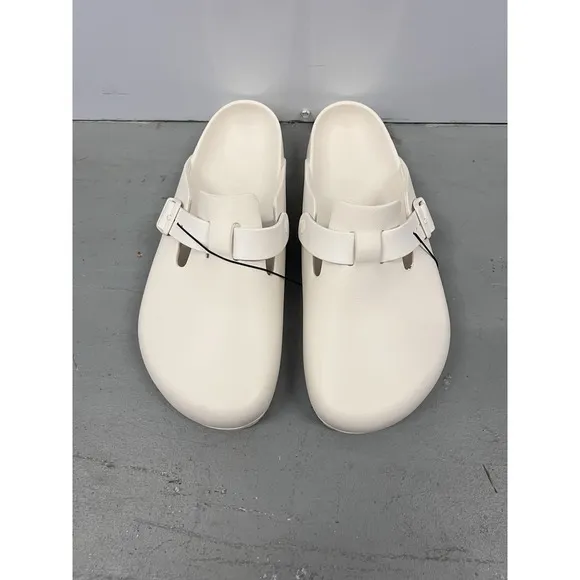 Birkenstock Boston EVA Clogs White 1026215 Size 46 EU / 12.5 US Mens Lightweight