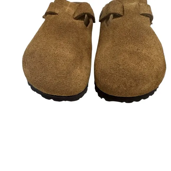 Birkenstock Boston Mink Soft Footbed Sz 8 women’s