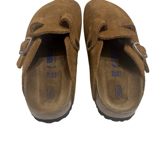 Birkenstock Boston Mink Soft Footbed Sz 8 women’s
