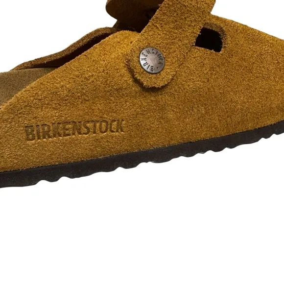Birkenstock Boston Mink Soft Footbed Sz 8 women’s