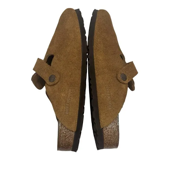 Birkenstock Boston Mink Soft Footbed Sz 8 women’s
