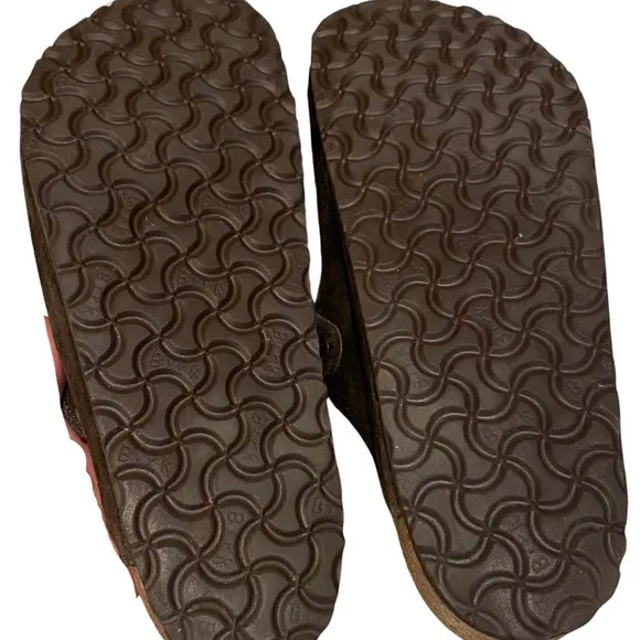 Birkenstock Boston Shearling Suede Leather Clogs Mocha size 45/12 men’s