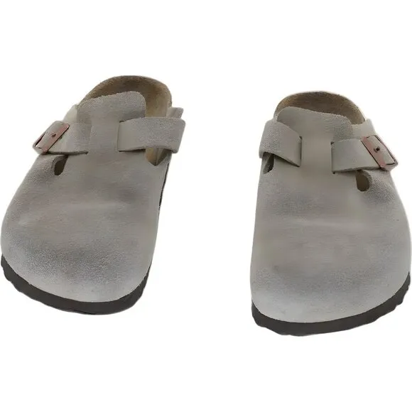 Birkenstock Boston Soft Footbed Suede Clogs for Women EU 39