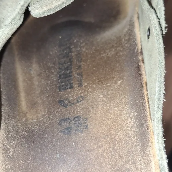 Birkenstock Boston Soft Footbed Suede Clogs Size EU 43 US 10 Mens