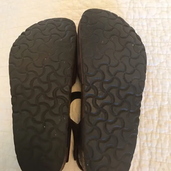Birkenstock Brown Mules Comfortable Leather Clogs