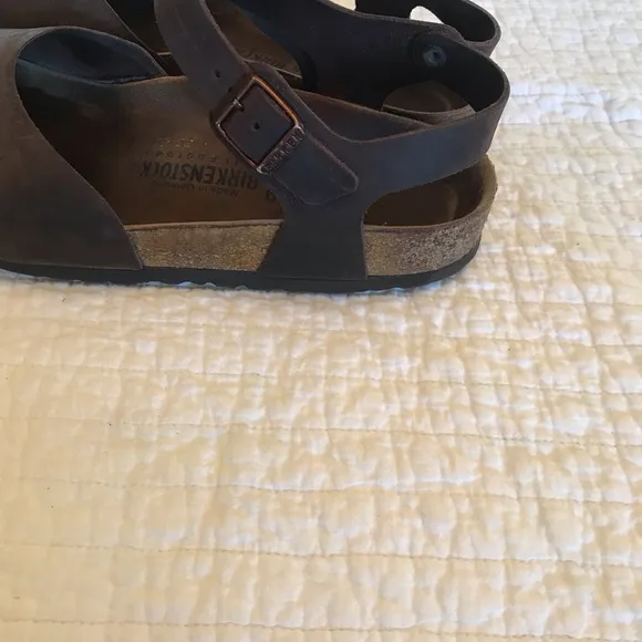 Birkenstock Brown Mules Comfortable Leather Clogs