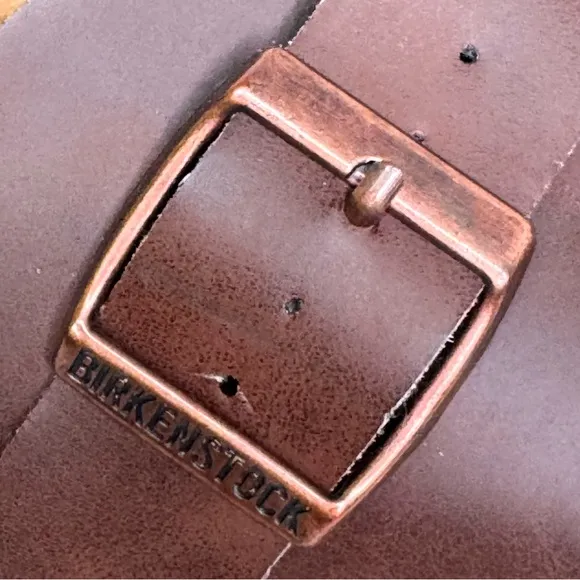Birkenstock clogs,brown soft leather, comfort meets style SZ 10-10.5 popular 🔥