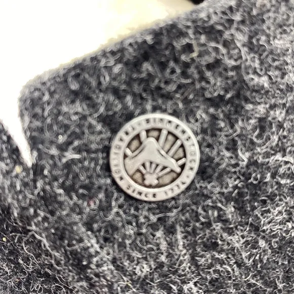 Birkenstock‎ Gray Wool Clogs
