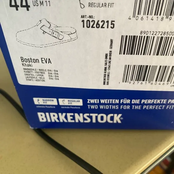 Birkenstock Green Mules with Adjustable Strap and Contoured Footbed