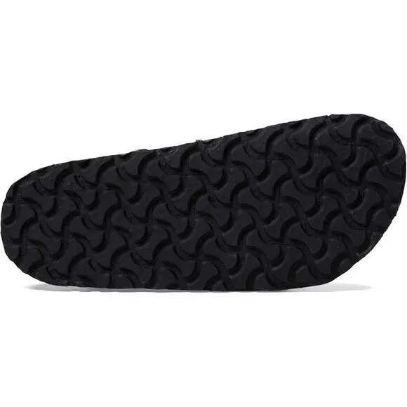 Birkenstock Lutry 365 Clogs Women's US 8-8.5 Black Suede Comfort Shoes FZP115