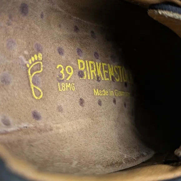 Birkenstock Memphis Oxfords $225 Size 39 L8 M6     S3229