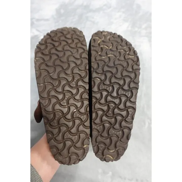 Birkenstock Men's Size 38 Boston Clog Habana Oiled Leather Sandals