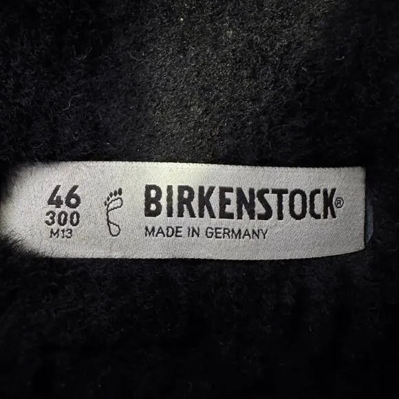 Birkenstock Super-Birki Polyurethane Black Comfort Clogs Men’s Size 13 US