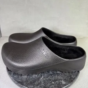 Birkenstock Super-Birki Polyurethane Black Comfort Clogs Men’s Size 13 US
