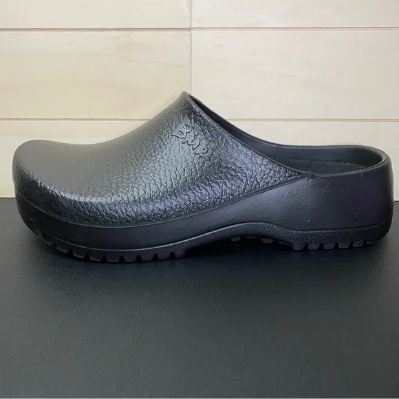 Birkenstock Super Birkis Clogs Black Women's Size 10 Shoes Slip-Ons Mules