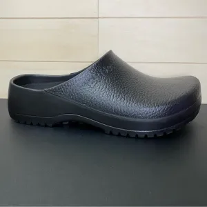 Birkenstock Super Birkis Clogs Black Women's Size 10 Shoes Slip-Ons Mules