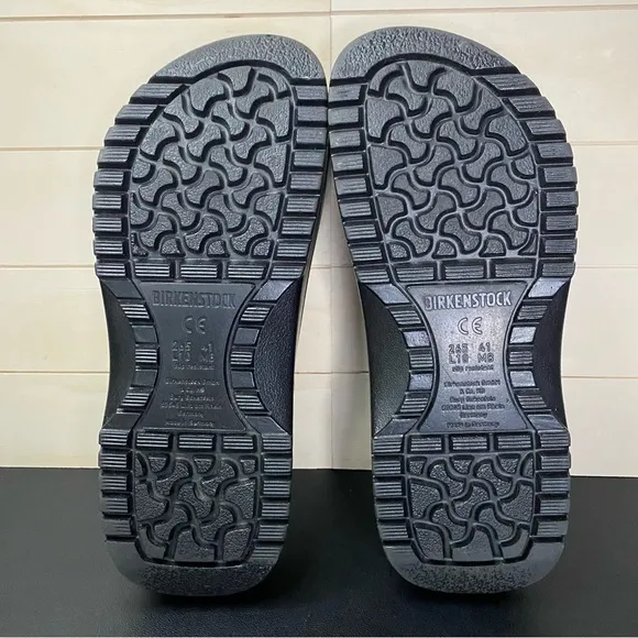 Birkenstock Super Birkis Clogs Black Women's Size 10 Shoes Slip-Ons Mules