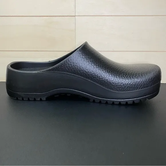 Birkenstock Super Birkis Clogs Black Women's Size 10 Shoes Slip-Ons Mules