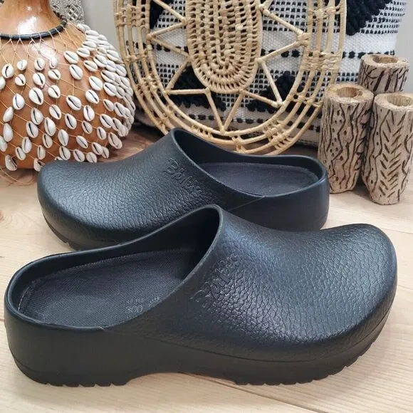 Birkenstock Super Birkis Clogs Men 13/46 Black Professional Chef Doctor Teacher
