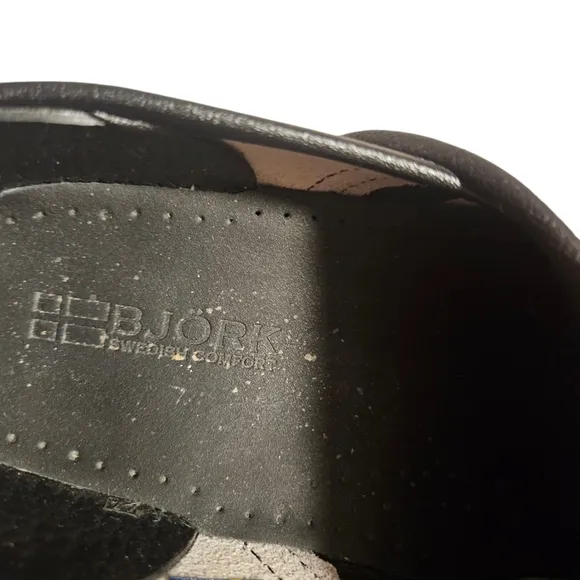 BJORK Professional Nursing Araceli leather clogs