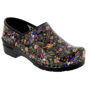 BJORK Professional Nursing Araceli leather clogs