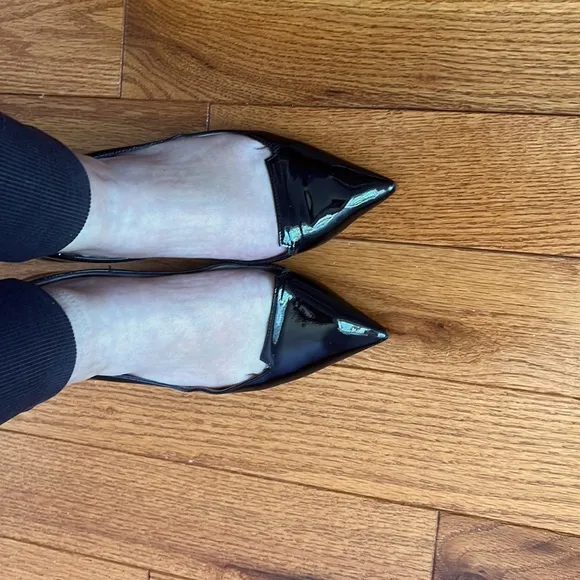 Black Jimmy Choo kitten heels