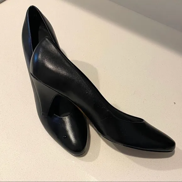 Black kitten heels, So Soft by 925