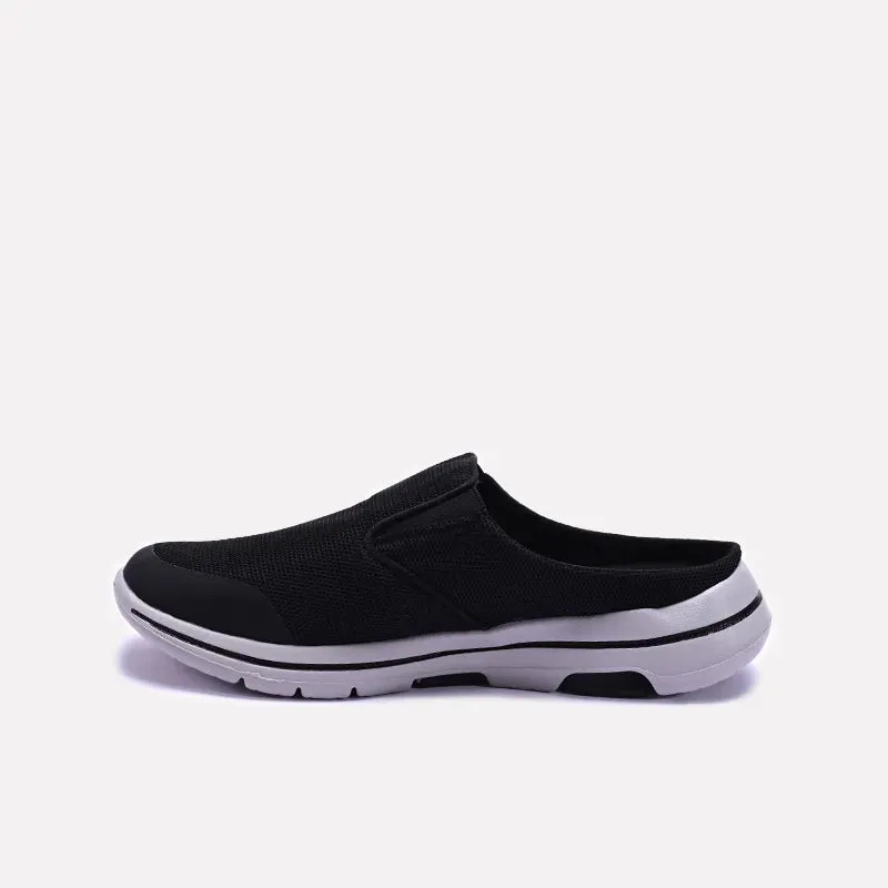 Black Mules Shoes For Men 0120436