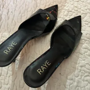 Black Raye Kitten heels