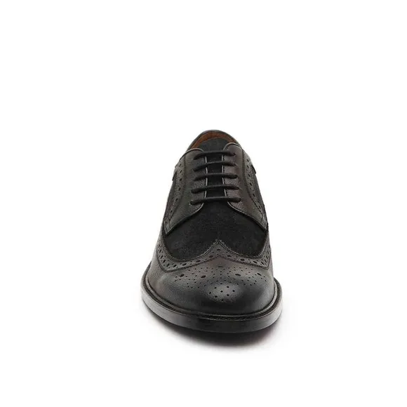 Blake Mckay C-Pierce Wingtip Oxford Men's Sz 8, 10 Leather BLACK NEW