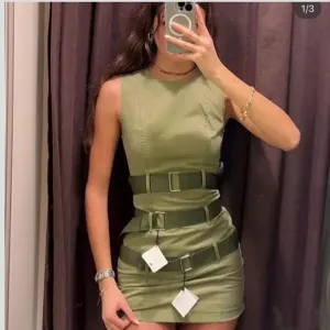 BLOGGERS FAV Zara BELTED WAXED DRESS