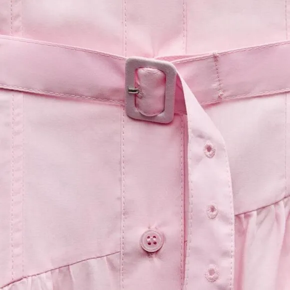 Bloggers fav zara COLLECTION POPLIN SHIRTDRESS