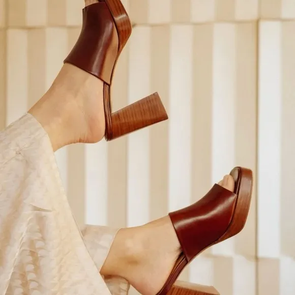 Bobbie’s Paris Renata block heels