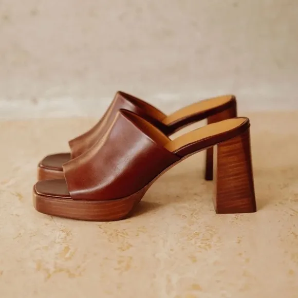 Bobbie’s Paris Renata block heels