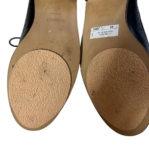 Bocage Carisey Wingtip Oxfords in Marine