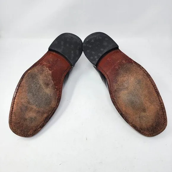 Bostonian Impression Mens 15 D/B Cap Toe Brogue Lace Up‎ Oxfords Brown 22028