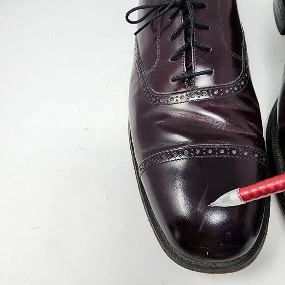 Bostonian Impression Mens 15 D/B Cap Toe Brogue Lace Up‎ Oxfords Brown 22028