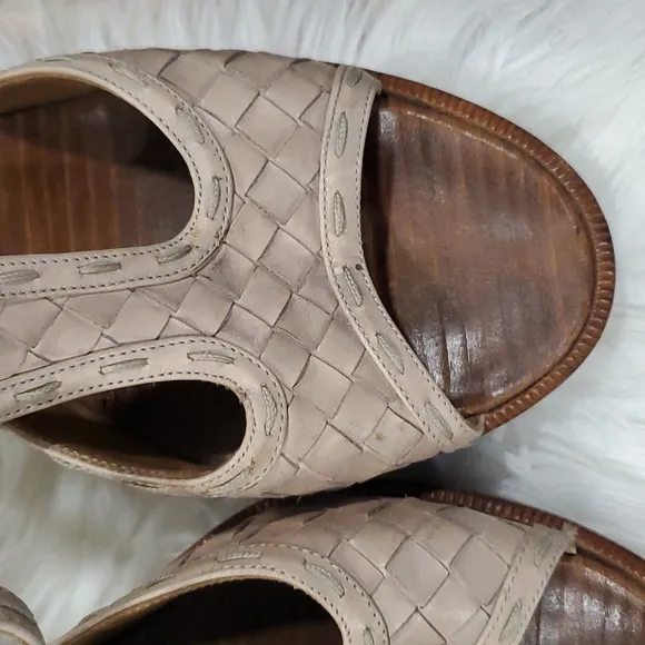 Bottega Veneta  platform slingback sandals heels shoe  size 39