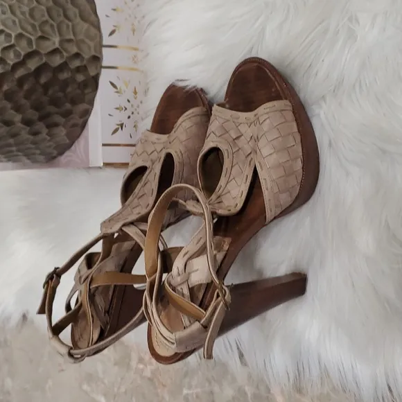 Bottega Veneta  platform slingback sandals heels shoe  size 39