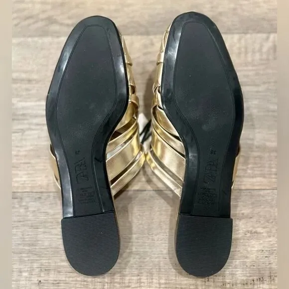 BOTTEGA VENETTA INSPIRED!!! RARE! ZARA Woven Mules NWT