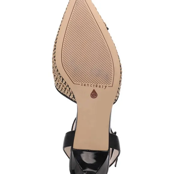 BRAND NEW SANCTUARY KITTEN HEEL