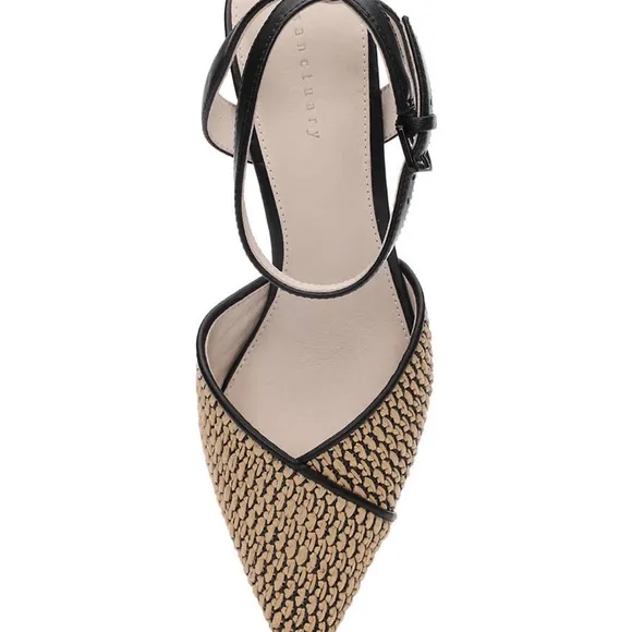 BRAND NEW SANCTUARY KITTEN HEEL