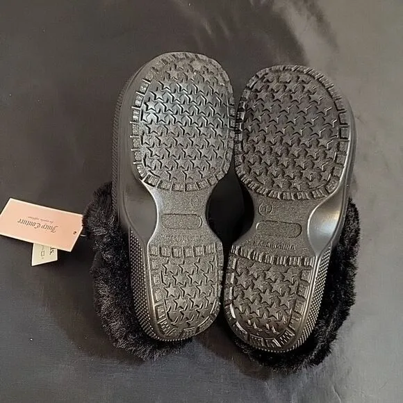 BRAND NEW JUICY COUTURE CORA CLOGS WITH GOLD DETAILS DESIGN LOGO